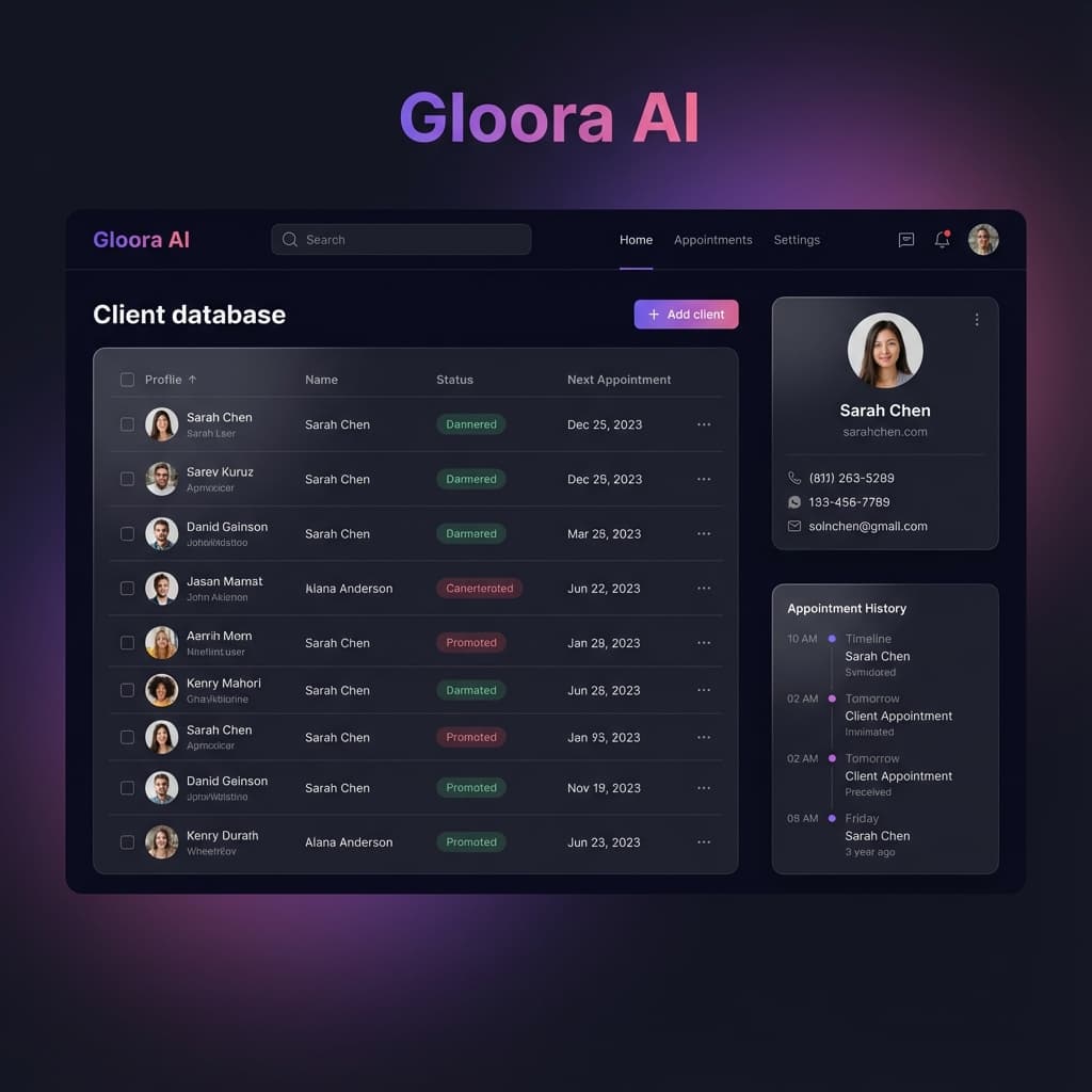 Client Management Dashboard